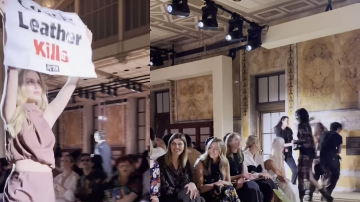 PETA Supporters Crash New York Fashion Week Runway, Jennifer Lopez & Anna Wintour React - Vimarsana News