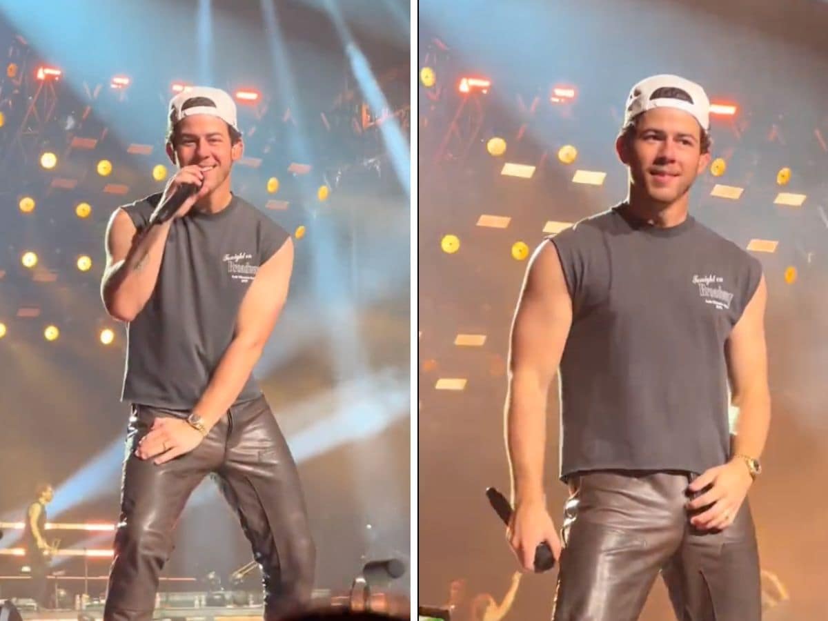 Nick Jonas Hit With A Wrist Band After Viral Bra Incident On Stage, Warns  Fan To Not Repeat The Mistake!