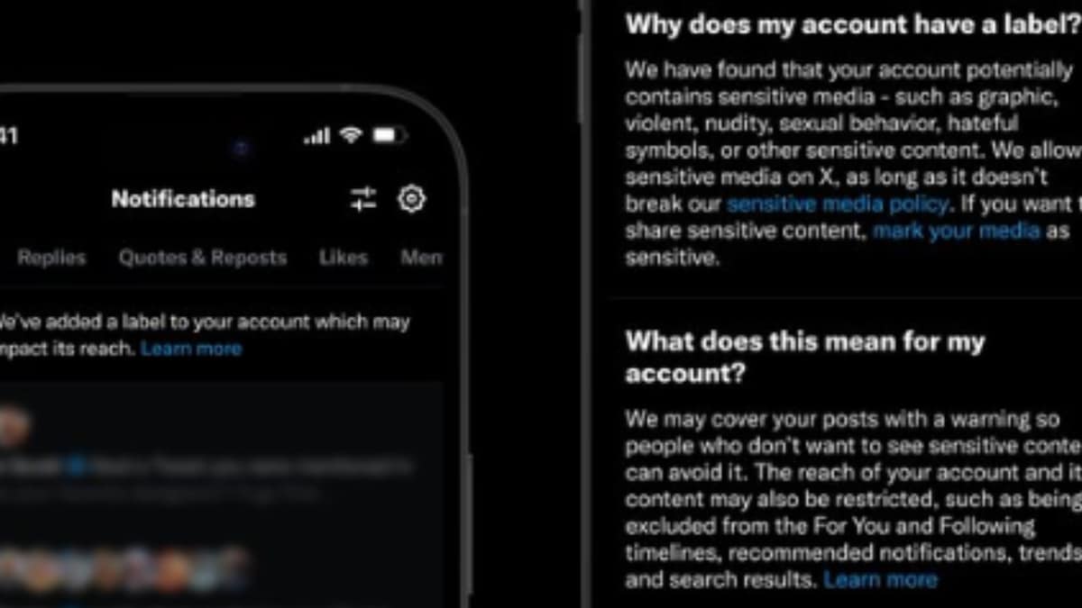 Here’s What A Shadowban Alert Could Look Like On X, See Photos – News18