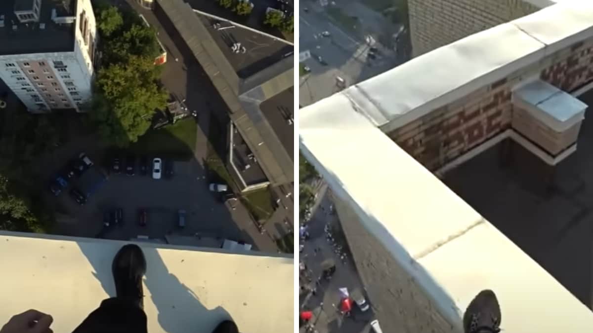 Parkour Runner's Lucky Escape Leaves Internet Shocked: ‘I Can Feel Him ...