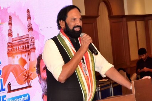 Congress MP from Nalgonda N Uttam Kumar Reddy was inducted into the Congress’s Central Election Committee on September 4, 2023. (@UttamINC/X/File)