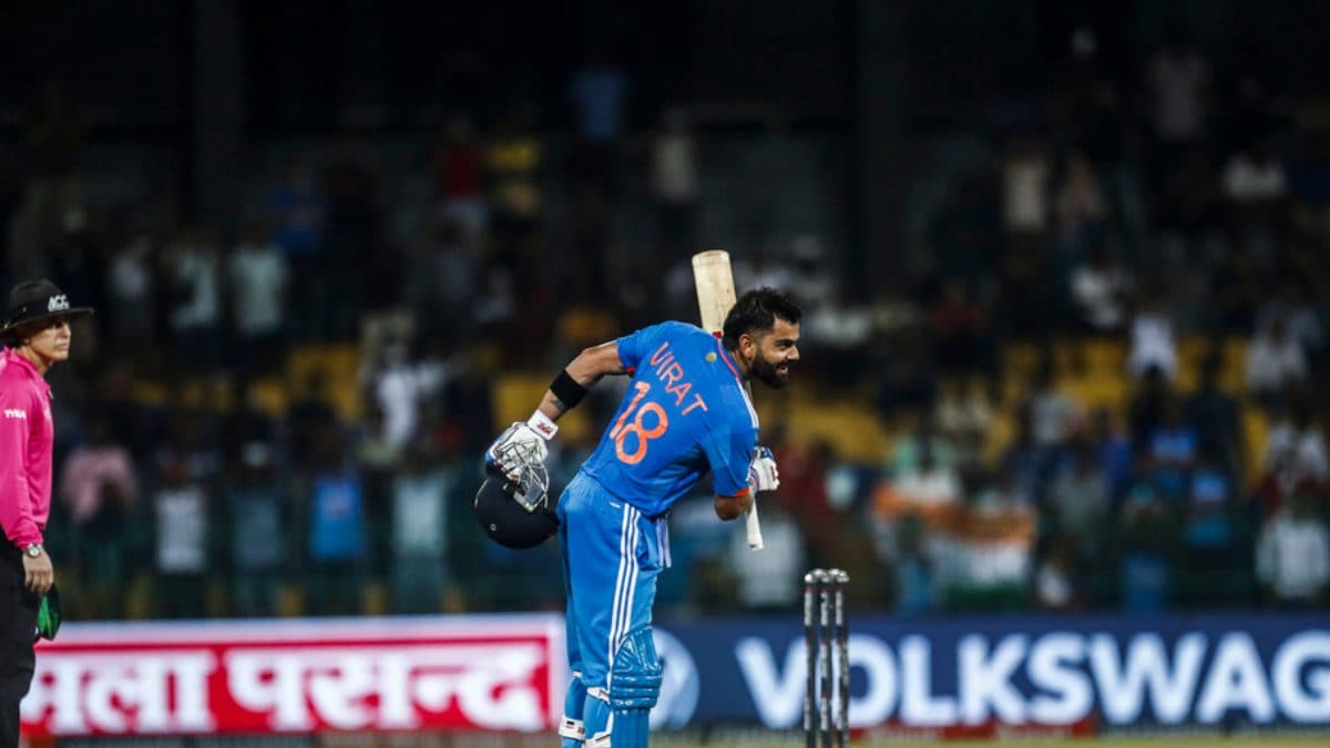 Watch: Virat Kohli’s Iconic Entry Ahead of Taking Guard Against Pakistan in Asia Cup 2023 – News18