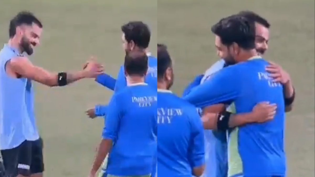 WATCH: Virat Kohli Meets Haris Rauf as Duo Hug Each Other on Eve of ...