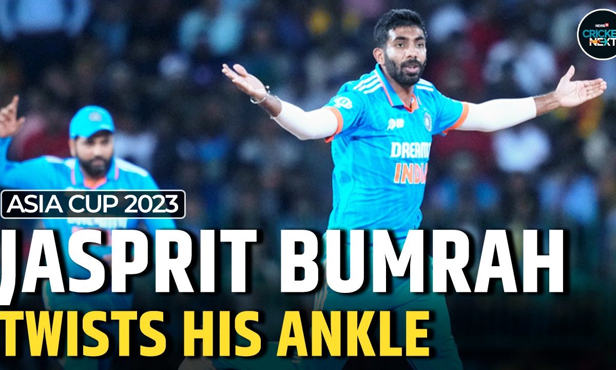 Jasprit Bumrah Twisted His Ankle While Bowling His First Over Vs Sri Jasprit Bumrah Twisted His Ankle While Bowling His First Over Vs Sri