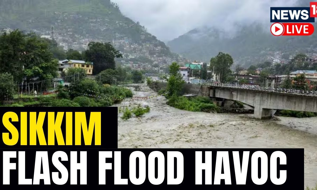 Sikkim Flood News Live | Cloudburst In Sikkim Triggers Flash Floods ...