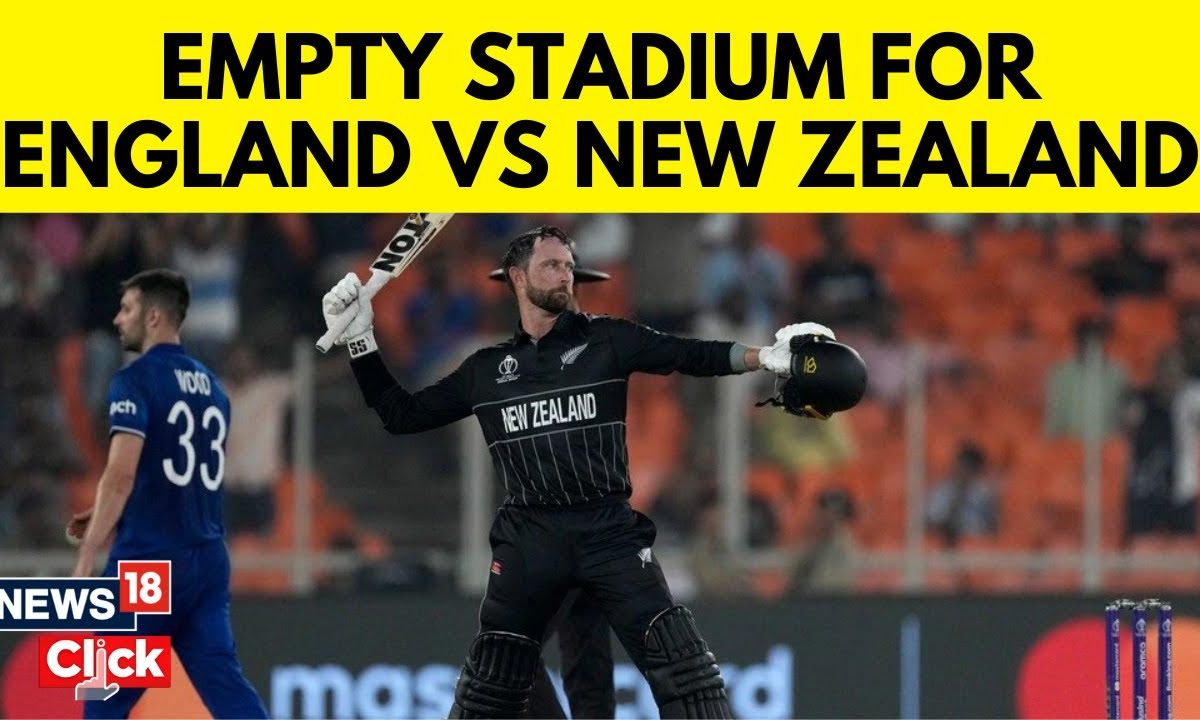 World Cup 2023 Empty Seats For Tournament Opener Between England And