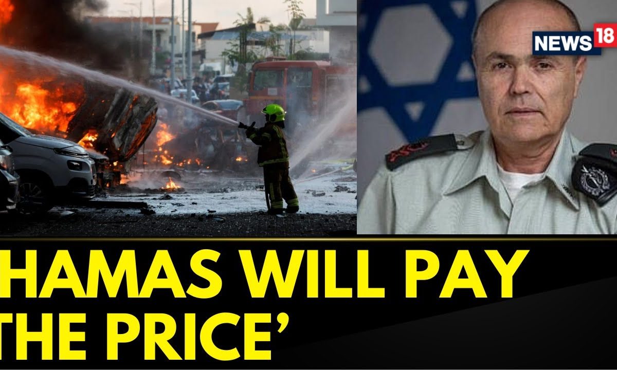 Israel Vs Palestine News "Hamas Opened The Gates Of Hell Today" IDF