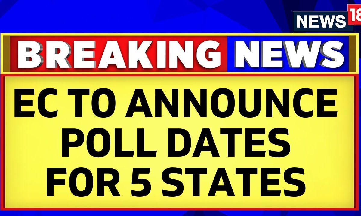Election Commission To Announce Dates For 5 State Elections Today Election Commission To Announce Dates For 5 State Elections Today