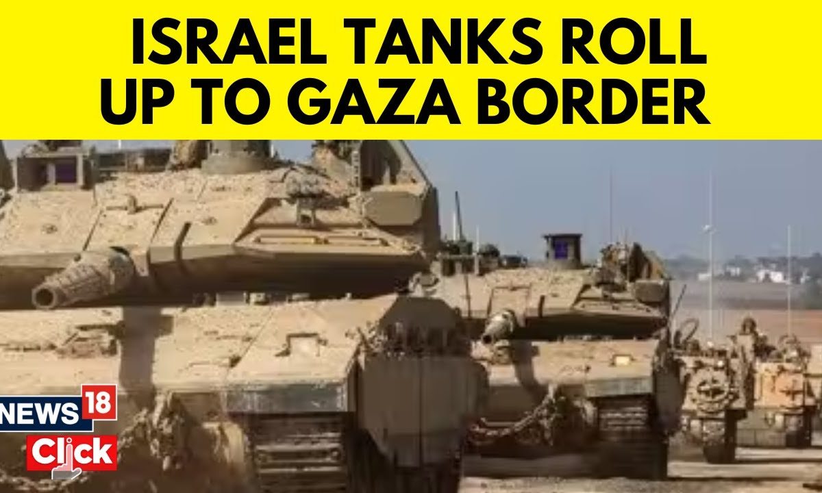 Israel Palestine War News Gaza Residents Asked To Evacuate As Israel Lines Up Tanks Along 4650