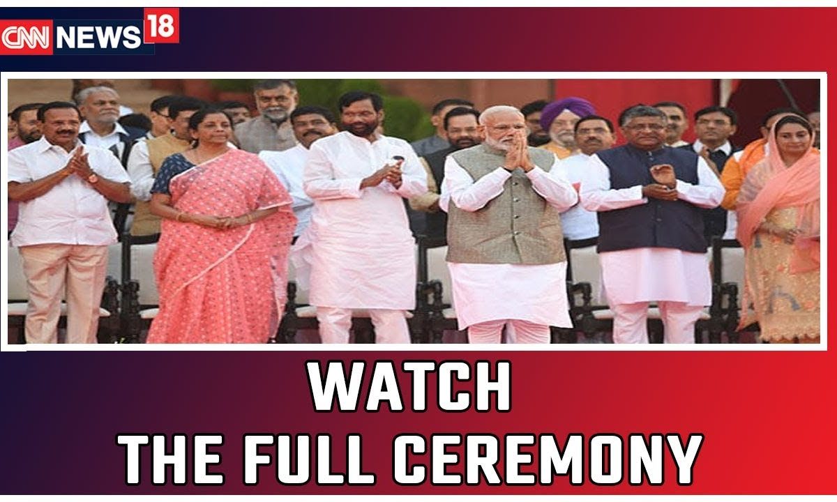 The Beginning Of The Historic Second Term, Modi 2.0; Watch The Full ...