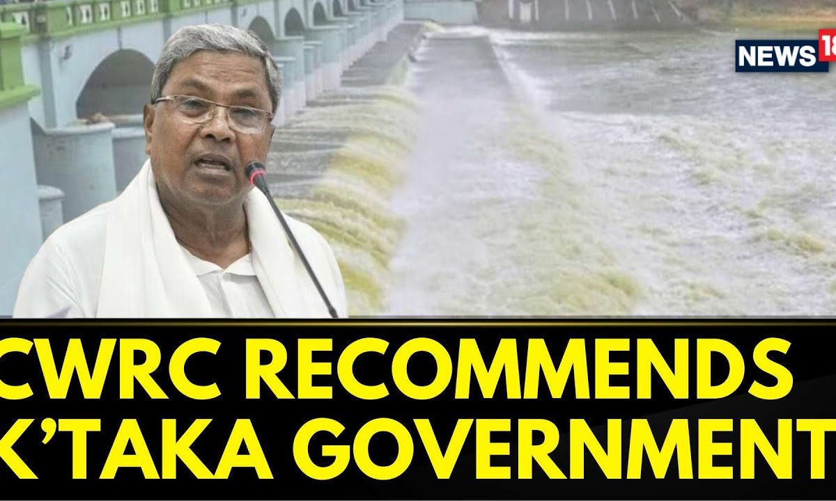 Cauvery Water Dispute: CWRC Recommends Karnataka To Continue Releasing ...