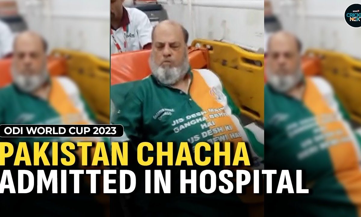 IND vs PAK ODI World Cup 2023: Pakistani Bashir Chacha admitted in ...