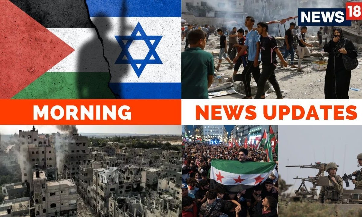 Morning News | Israel-Palestine Conflict Rages On | Buildings Razed To