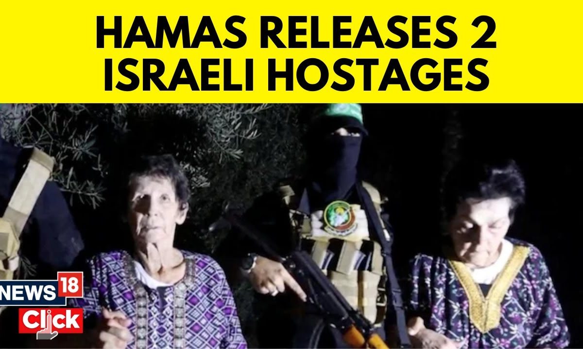 Israel Palestine News Today | Two Israeli Hostages Released By Hamas