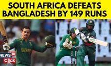 South Africa Vs Bangladesh World Cup 2023 | South Africa Defeats Bangladesh By 149 Runs | N18V