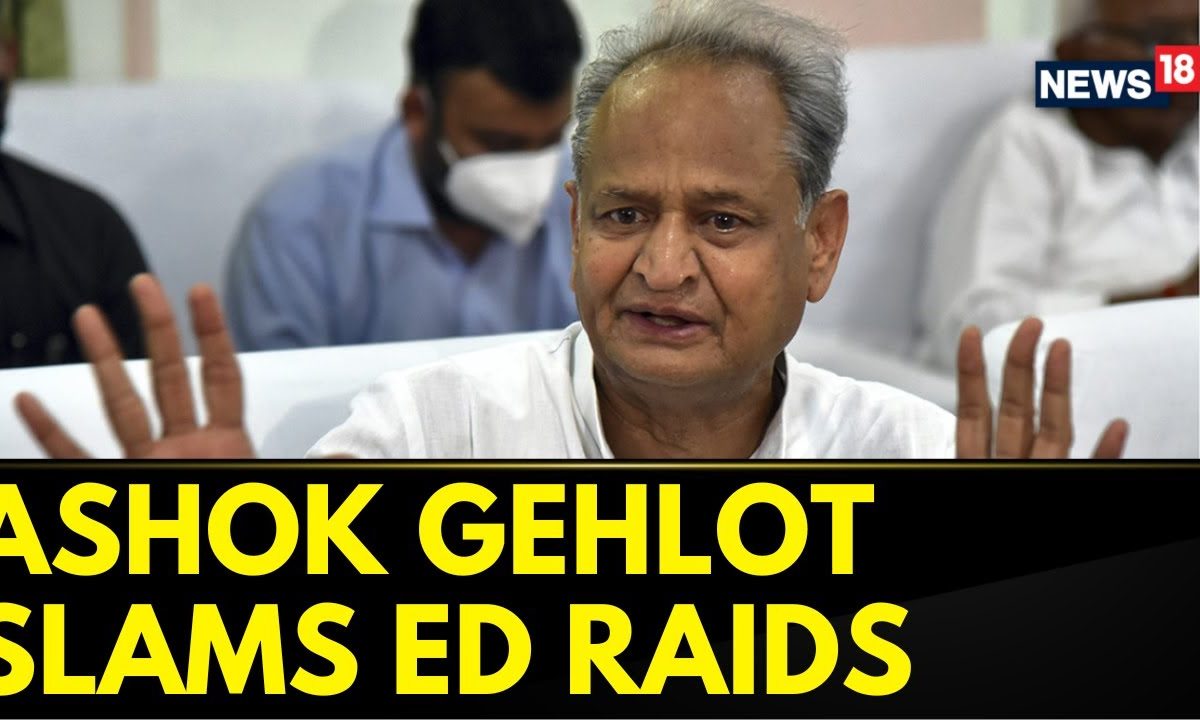 Rajasthan Paper Leak Case | Ashok Gehlot Slams ED Raids | BJP Vs ...