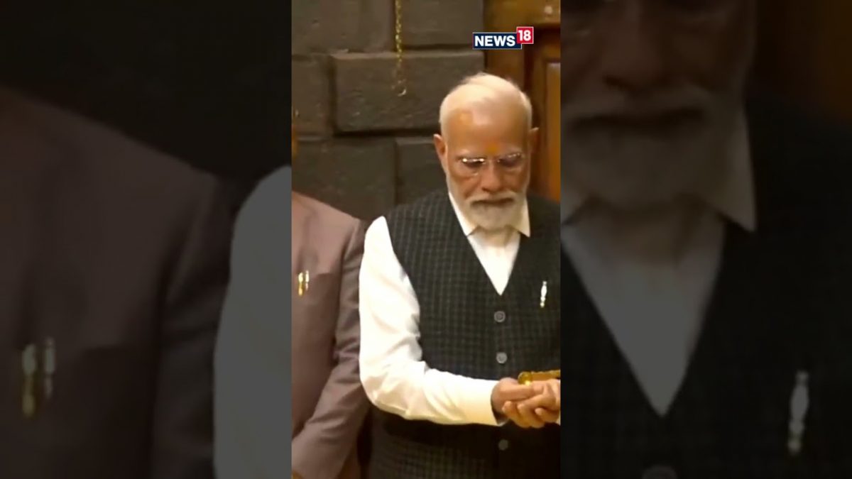 PM Modi Offers Prayers At Sai Baba Temple In Shirdi, Maharashtra | N18S ...