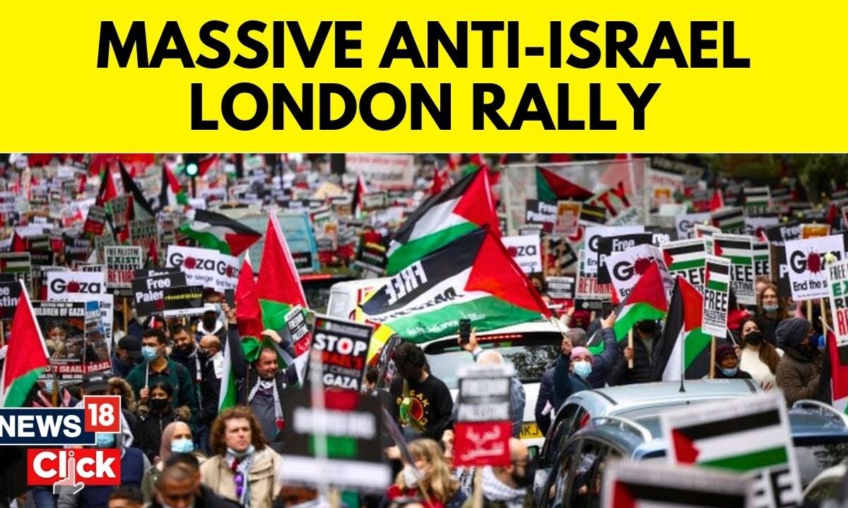 Pro Palestine Protest London | Thousands March In London In Pro