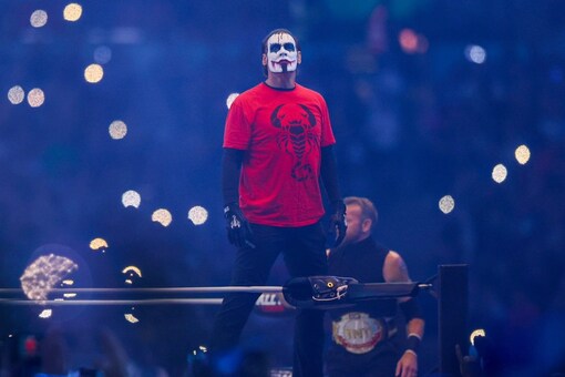 Sting in AEW. (Credit: Twitter)