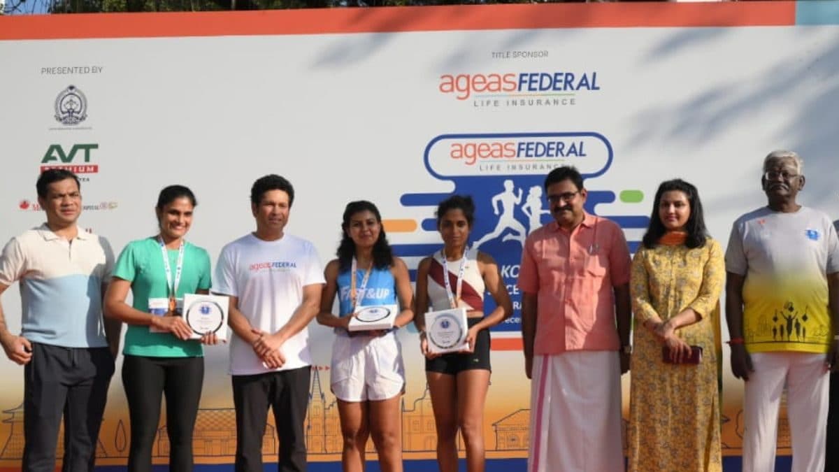 Kochi Spice Coast Marathon: Jose Ellickal and Trupti Katkar Chavan ...