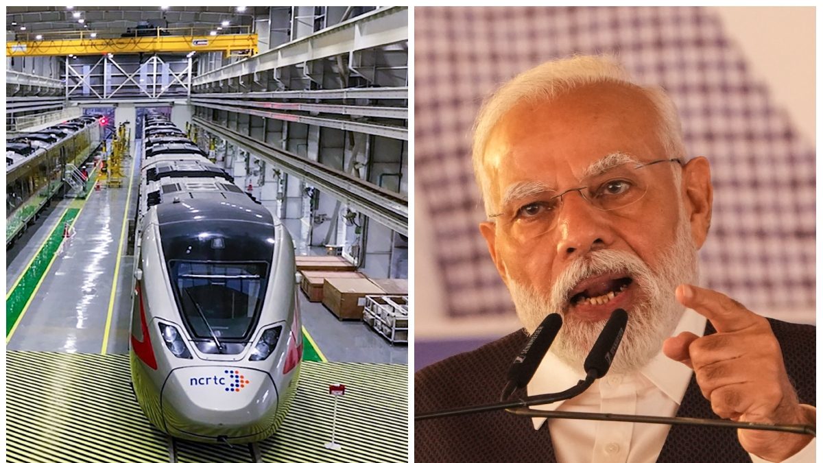 PM Modi Flags Off India's 1st RRTS In Ghaziabad, Says We Inaugurate ...