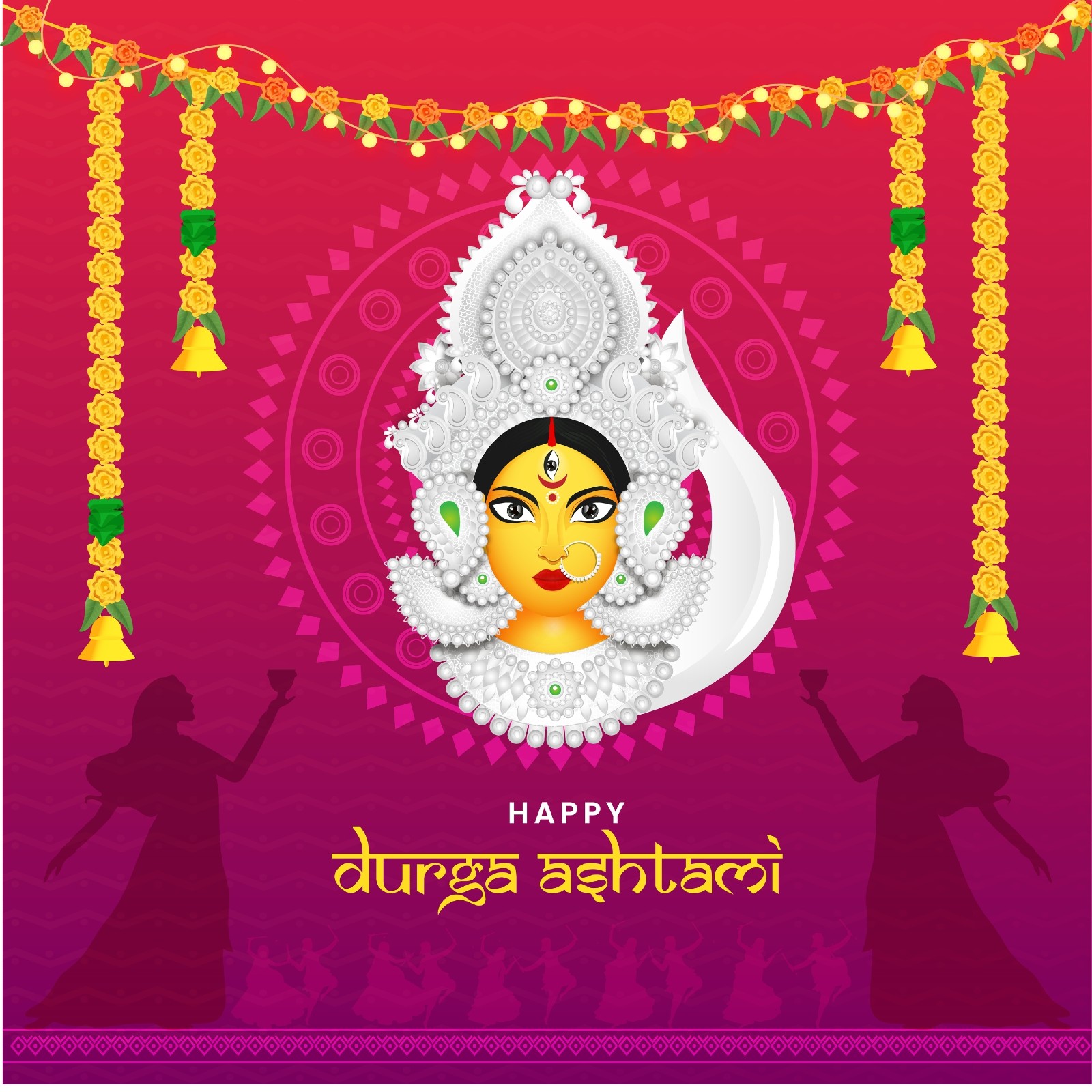 Happy Navratri Day 8 Durga Ashtami 2023 Wishes Images Status Quotes Messages And Whatsapp 5902