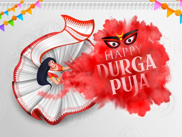 Durga Puja 2023: This year, Sindoor Khela ritual will be observed on Tuesday, October 24. (Image: Shutterstock)