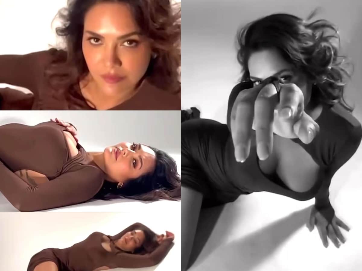 Kirti Senan Sex Video Download - Sexy! Esha Gupta Flaunts Cleavage In Racy Dresses For Hot Photoshoot, Video  Goes Viral; Watch - News18