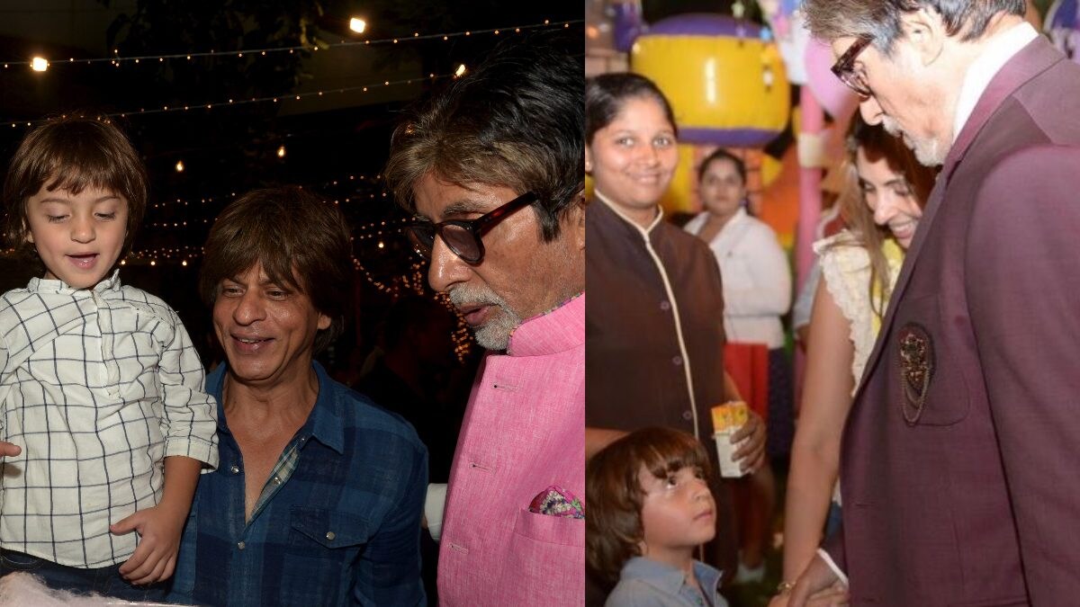 When Shah Rukh Khan Asked Big B To Spend Time With AbRam At Mannat: 'He ...