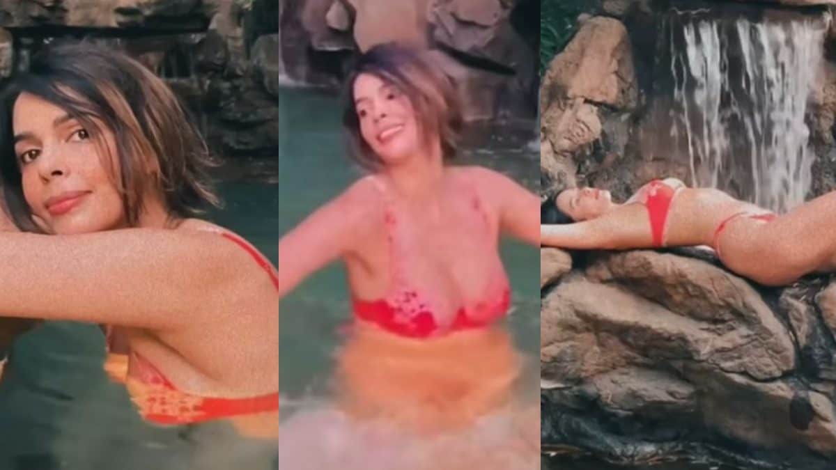 Mallika Sherawat Xxx Bf - Sexy! Birthday Girl Mallika Sherawat Chills In The Pool Wearing A Red  Bikini; Hot Video Goes Viral - News18