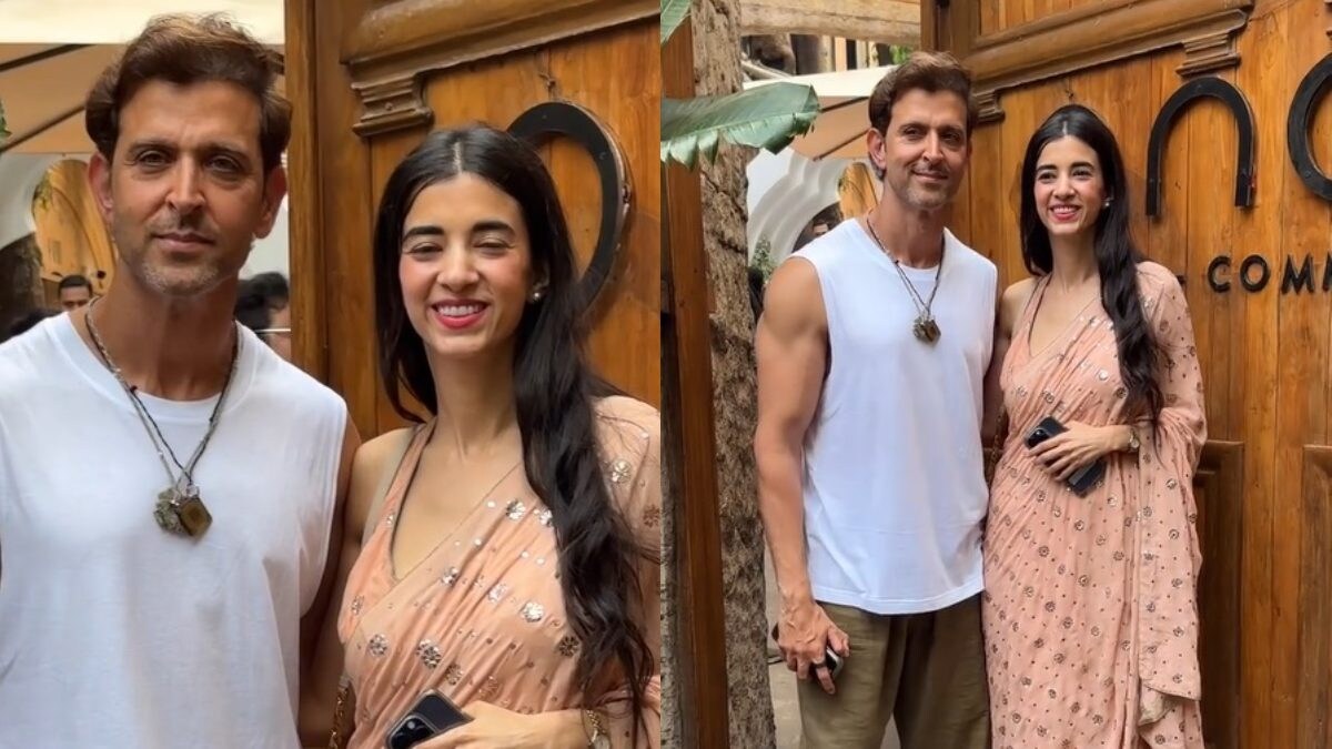Hrithik Roshan, Saba Azad Serve Stylish Couple Goal, Step Out To Celebrate Pinkie Roshan's Birthday; Watch - Vimarsana News