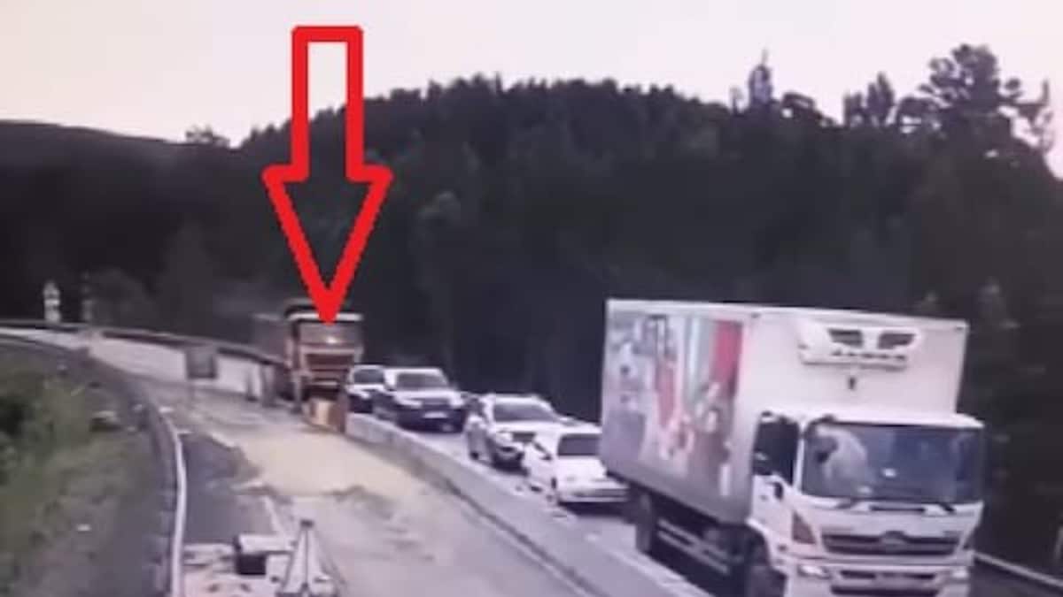 Watch: Speeding Truck Rams Cars On The Highway, Turns Them Into Rubble ...