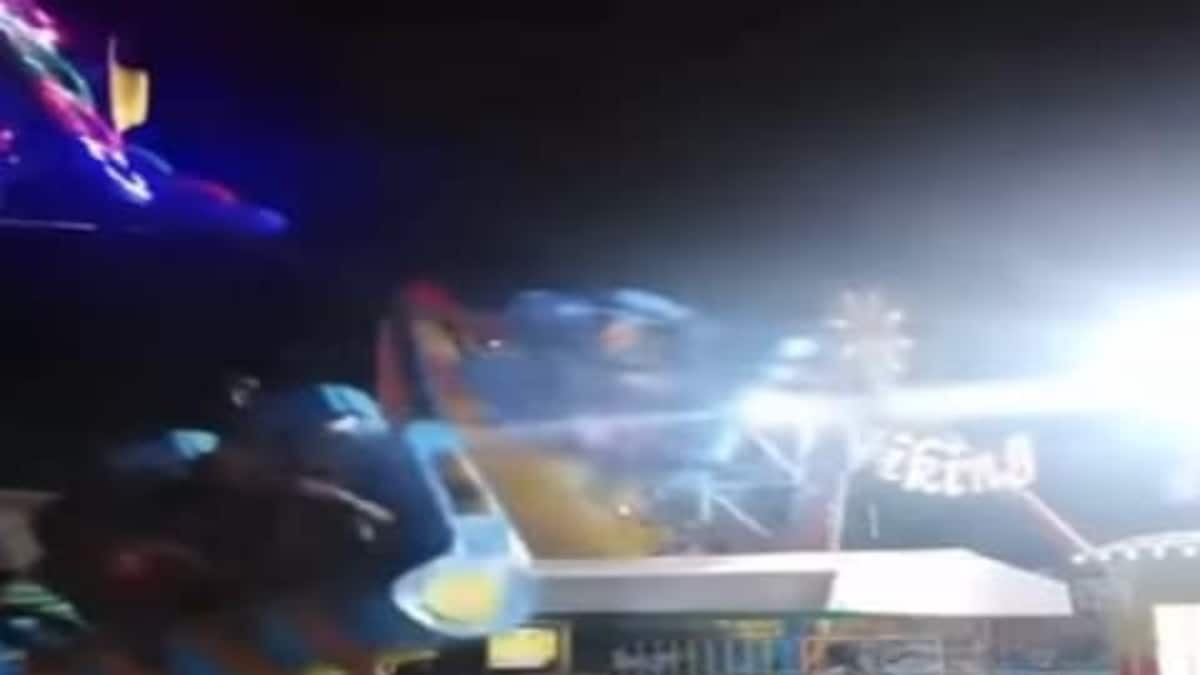 Watch Carnival Joyride Turns Nightmare But Major Tragedy Averted