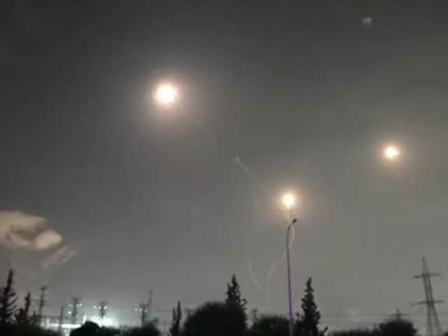 WATCH | Israel's Iron Dome Intercepts Rockets Coming in From Gaza as ...