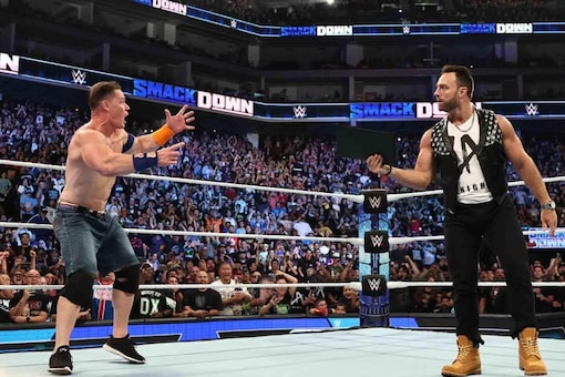 John Cena and LA Knight  (WWE Image)
