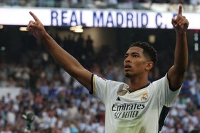 Jude Bellingham's Red-Hot Form Continues As He Scores A Brace To Send Real Madrid Top Of La Liga