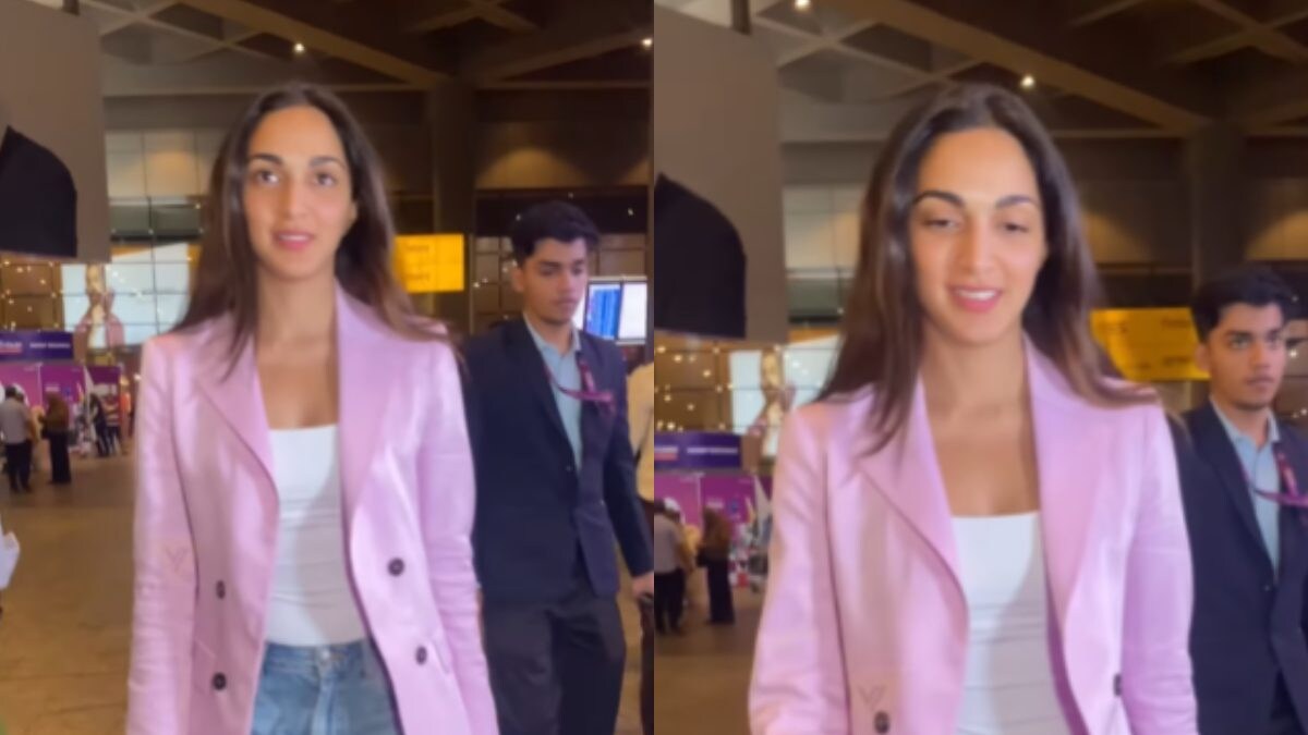 Kiara Advani Flaunts Her No Make-Up Glow As She Returns Mumbai Post Her Qatar Performance, Watch - Vimarsana News