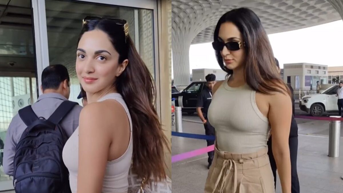 Kiara Advani Amps Up Her Airport Look In Brown Outfit, Fans Shower Love; Watch