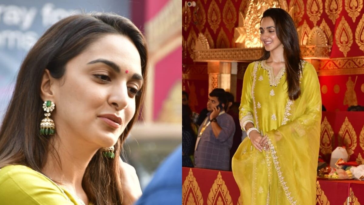 Kiara Advani Stuns With Her Simplicity As She Takes Part In Durga Puja Celebrations; Fans React - Vimarsana News