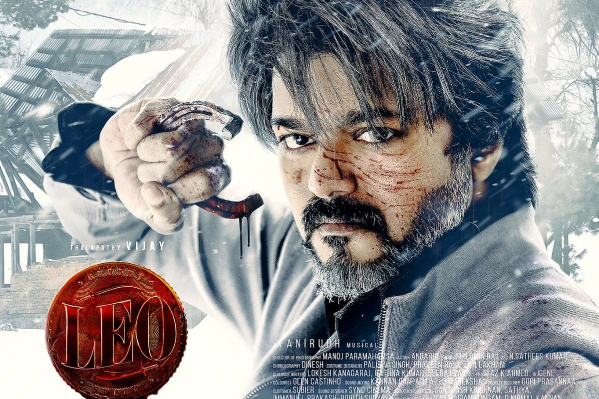 Thalapathy Vijay delivers a powerful performance in Leo, an action thriller directed by Lokesh Kanagaraj. 