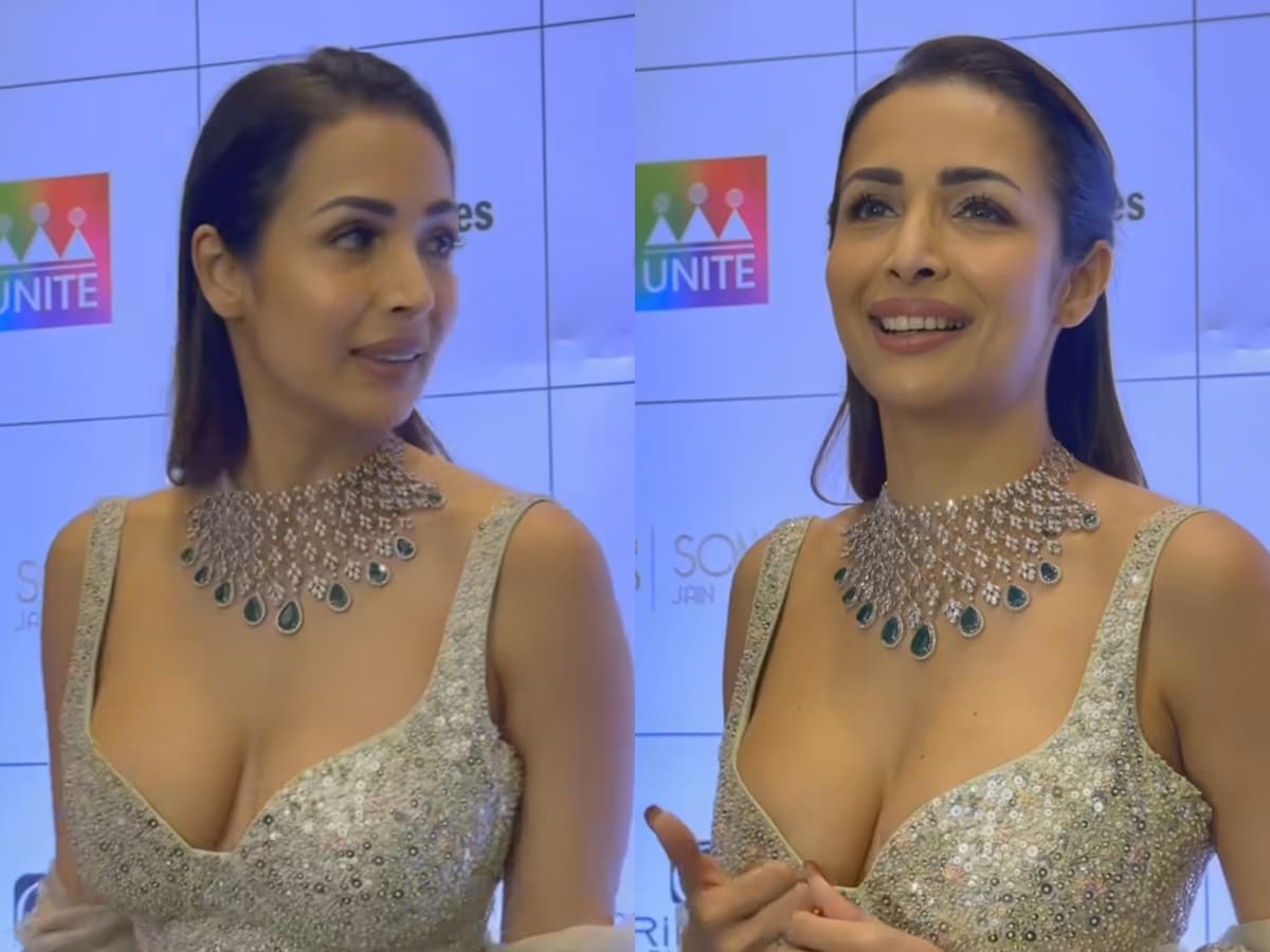 1200px x 900px - Sexy! Malaika Arora Flaunts Her Cleavage In A Shimmery Dress, Hot Video  Goes Viral; Watch - News18