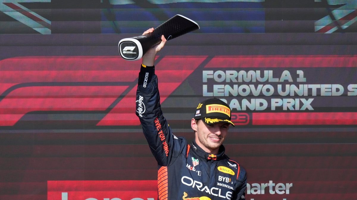 Verstappen wins 50th career F1 victory at the US Grand Prix