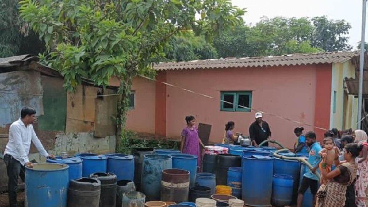 News18 Report Ends Mharal's 'Uphill' Water Struggle: 10,000-L Tank on the Way; Supply Begins - Vimarsana News