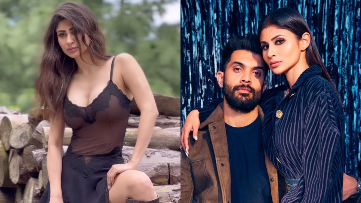 Mouni Roy Xxx Porn - Sexy! Mouni Roy's Hottest Look In a Sheer Black Outfit Leaves Hubby Suraj  Gasping For Breath - News18