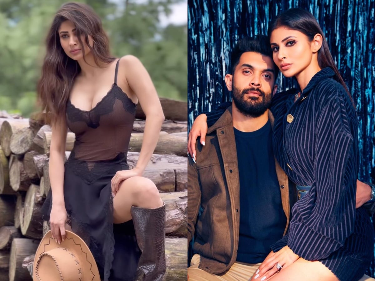 Mouni Roy Hot Xxx Original - Sexy! Mouni Roy's Hottest Look In a Sheer Black Outfit Leaves Hubby Suraj  Gasping For Breath - News18