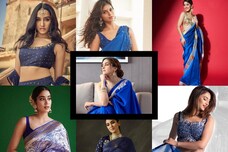 Navratri 2023 Day 4 Colour: Celebrity-Inspired ROYAL BLUE Outfits to Slay This Festival