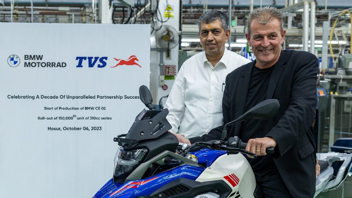 TVS Motor and BMW Motorrad Celebrate 10-years of Partnership - Vimarsana News