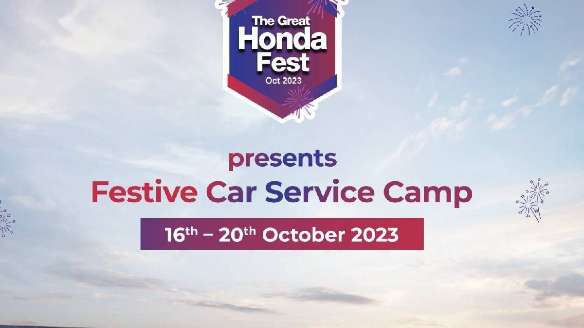 Honda Festive Car Service Camp: Free Service, Discount and More - Vimarsana News