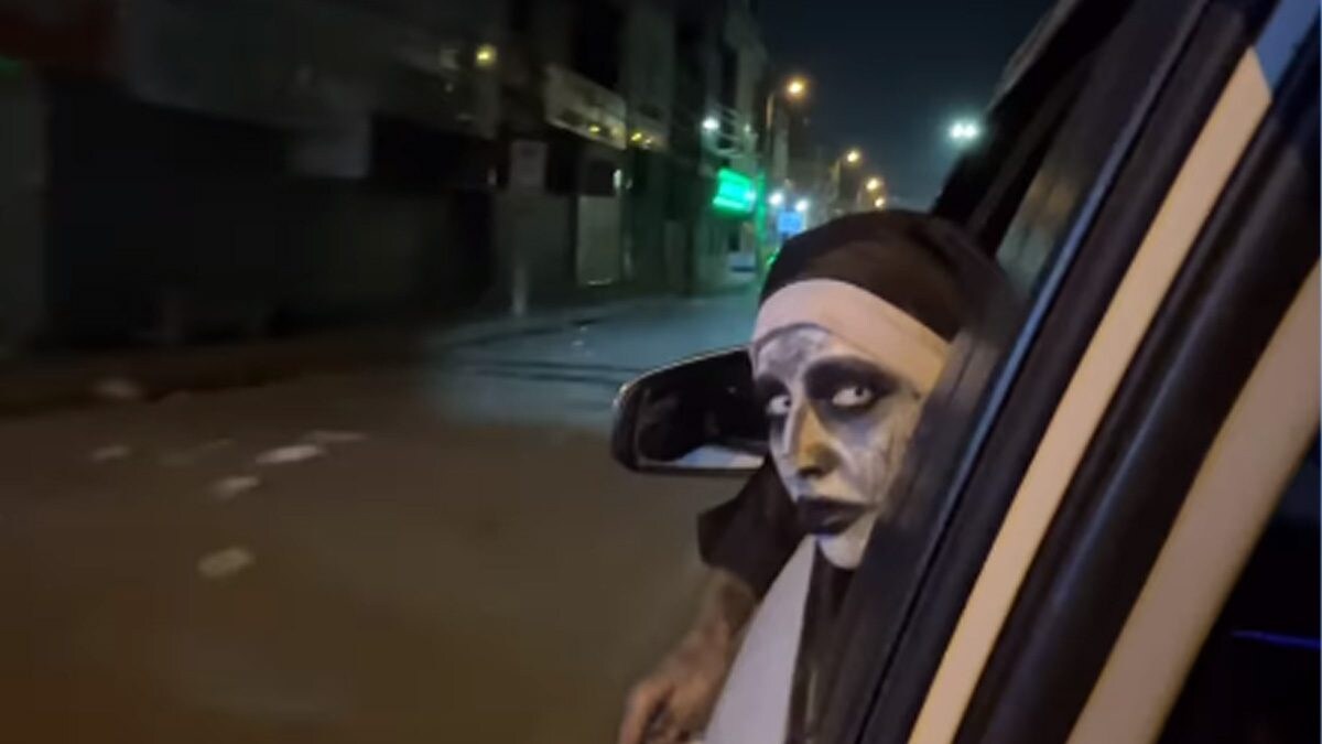 Delhi Woman Takes Halloween To Whole New Level With Demonic Nun Makeup - Vimarsana News