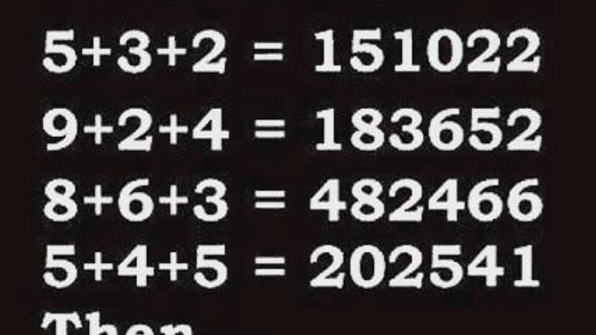 Are You A Math Geek? Try Solving This Complex Puzzle That Many Failed ...
